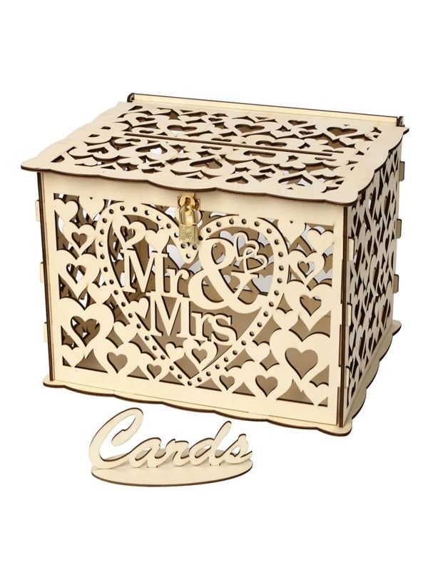 Wedding Mr & Mrs Wedding Card Box