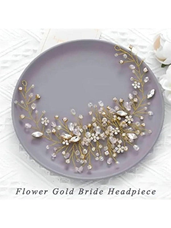 Pearl & Crystal Bridal Hair Piece