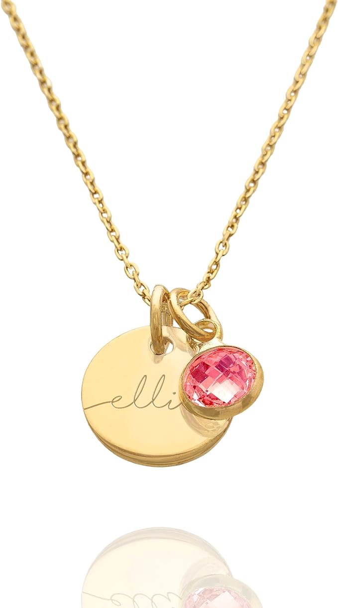 Emily Personalised Birthstone Necklace, Personalised Gift