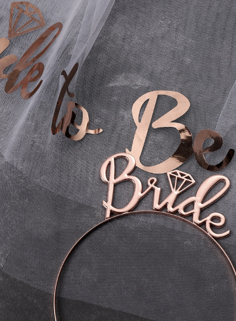 Bride To Be Headband & Veil Hen Party