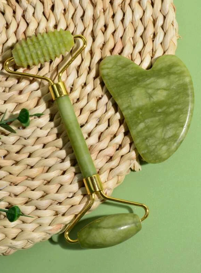 Natural Jade Roller & Gua Sha