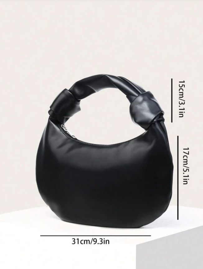 Black Hobo Handbag