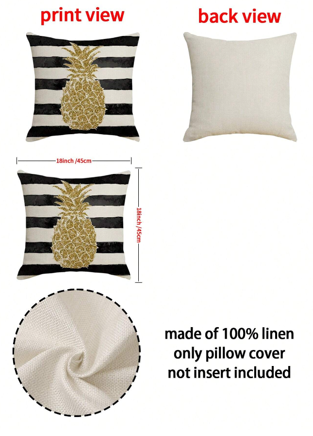 Pineapple, Flamingo & Palm Pillow Covers