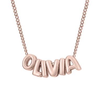 Beau Bubble Name Necklace