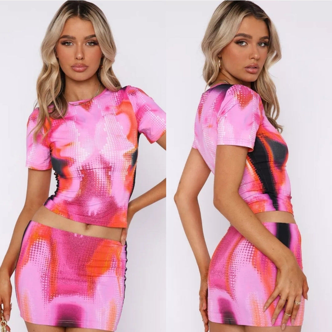 Pink Chloe 2 Piece Set