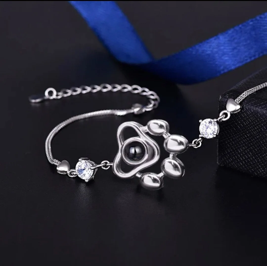 Paw Pet Photo Projection Bracelet