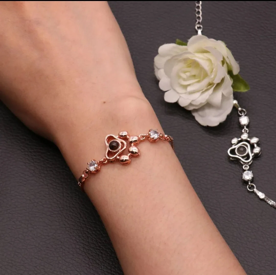 Paw Pet Photo Projection Bracelet