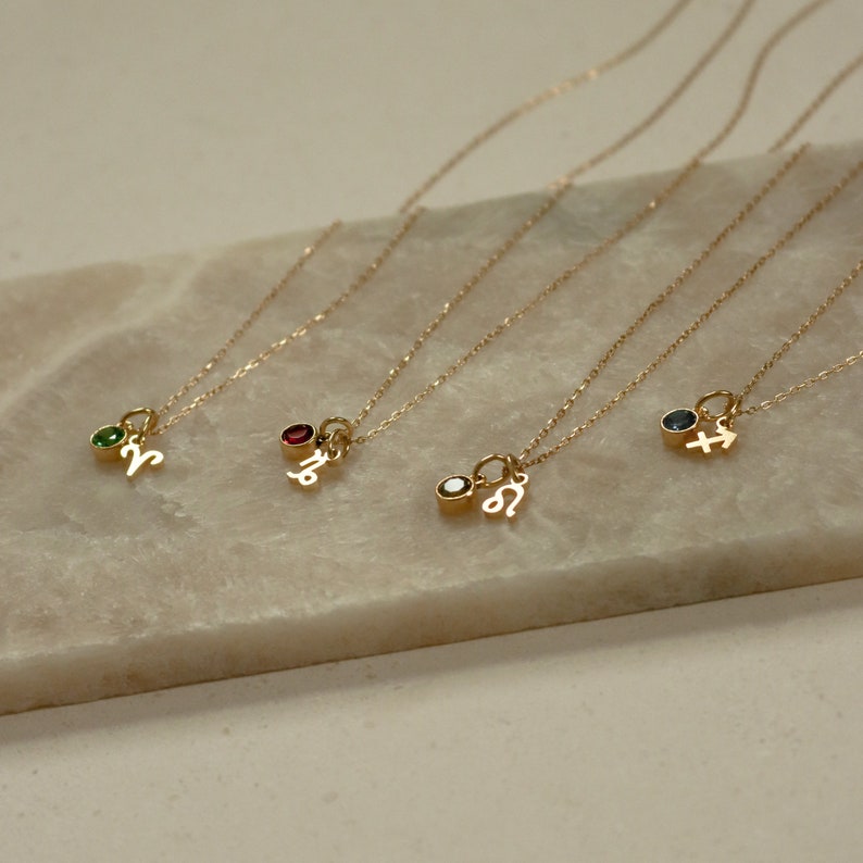 Zara Zodiac Starsign Necklace