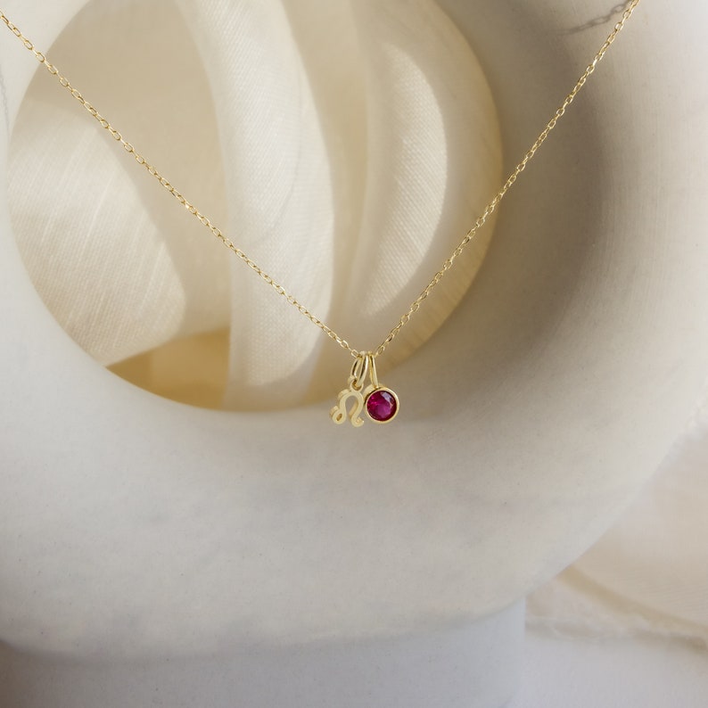 Zara Zodiac Starsign Necklace