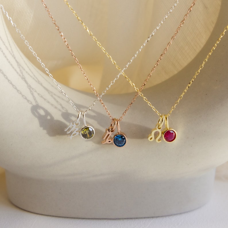 Zara Zodiac Starsign Necklace
