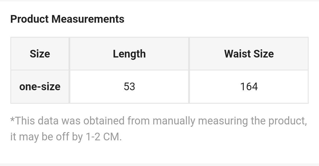 White Pearly Mini Sarong