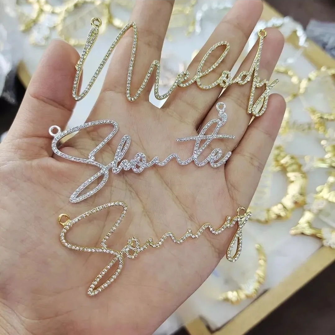Personalised Crystal Necklace